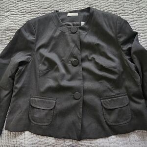 Kate Hill Black Women's Jacket Size 22